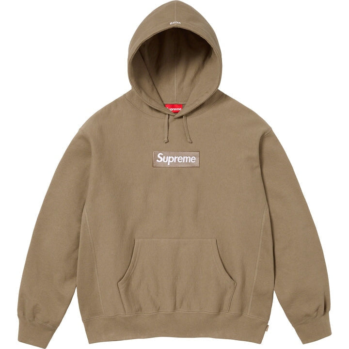 Supreme Box Logo Hooded Sweatshirt FW23 Supreme kikokickz Dark Sand Small 