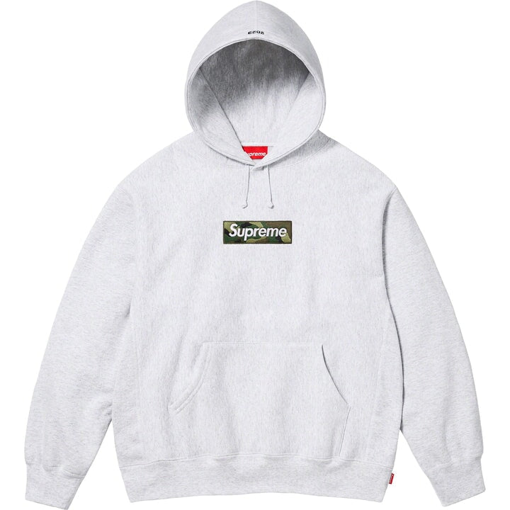 Supreme Box Logo Hooded Sweatshirt FW23 Supreme kikokickz Grijs Small 