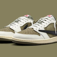 Travis Scott x Air Jordan 1 Low OG “Medium Olive” Jordan 1 Kikokickz 