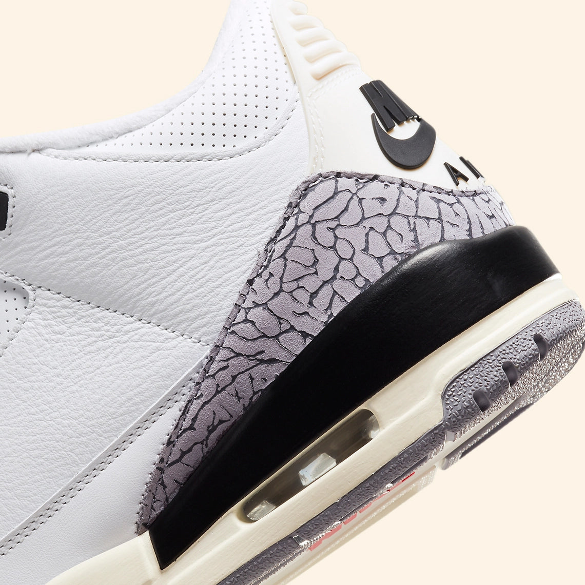 Air Jordan 3 White Cement Reimagined Jordan 3 kikokickz 