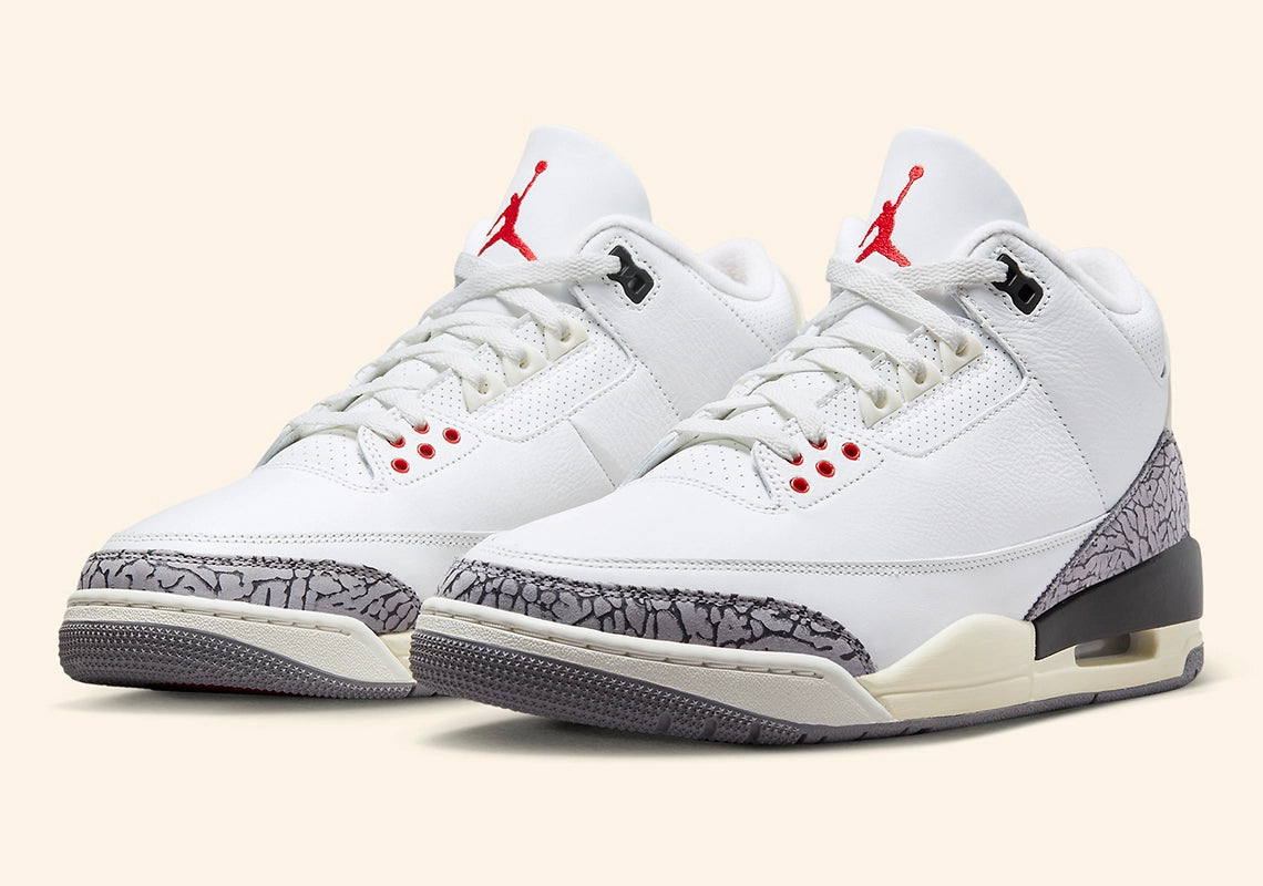 Air Jordan 3 White Cement Reimagined Jordan 3 kikokickz 