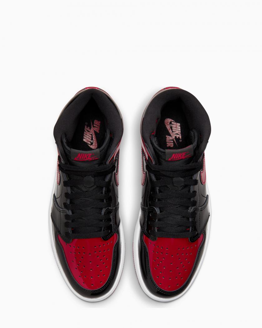 Jordan 1 High OG Patent Bred Kikokickz 