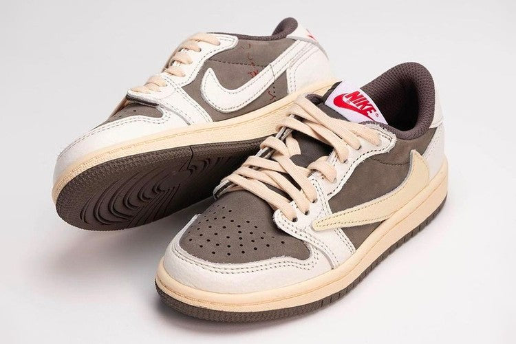 TRAVIS SCOTT X AIR JORDAN 1 LOW OG 'REVERSE MOCHA' kikokickz 